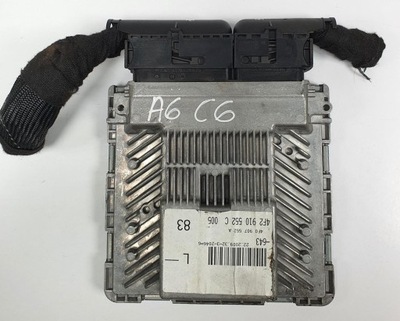 CONTROL UNIT ENGINE AUDI A6 C6 2.8 FSI 4F2910552C - milautoparts-fr.ukrlive.com