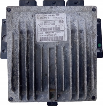 Блок керування двигуна nissan micra k12 renault scenic фото №1