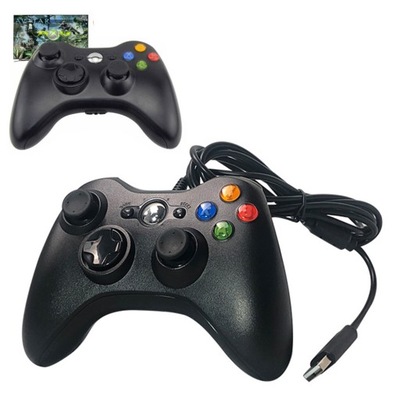 KONTROLER GAMEPAD PAD DO KONSOLA XBOX 360/XBOX 360 SLIM/PC WIN7/8/10/XP USB