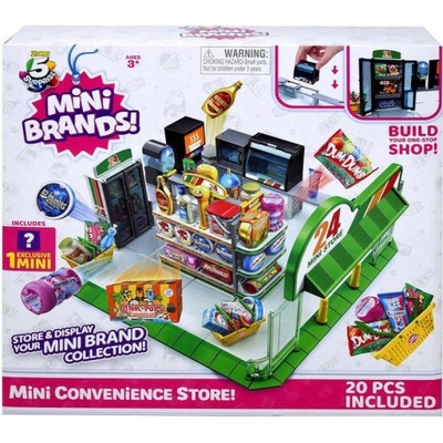 ZURU 5 SURPRISE MINI BRANDS MINIATUROWY SKLEP SPOŻYWCZY ZESTAW DLA DZIECI