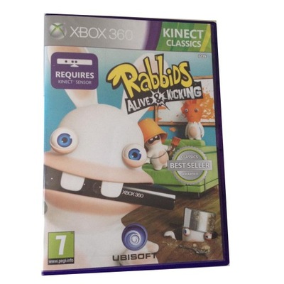 Raving Rabbids Alive and Kicking KINECT PL X360