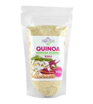 Komosa ryżowa biała, quinoa naturalna 250g BIAŁKO