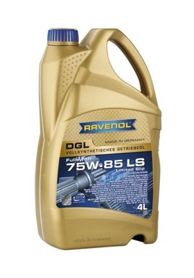 МАСЛО RAVENOL DGL 75W85 4L LS / GL5+ / MIL-L-2105D 1221107-004-01-999