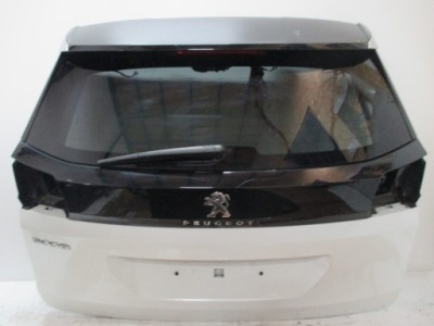 Кришка багажника задня peugeot 3008 20r камера фото №1