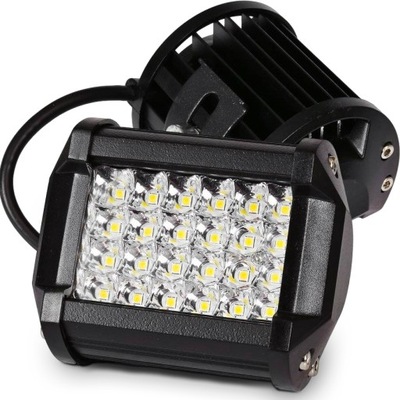 Лампа рабочая led cree 72w противотуманная фара прожектор ip65 освещение led 5500lm фото №1