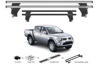 BOOT ROOF ALUMINIUM MITSUBISHI L200 MODEL PRODUKOWANY FROM 2006>2015  