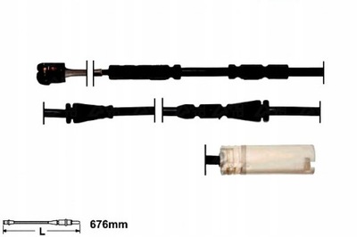 SENSOR KLOCK. DE FRENADO BMW X1 E84 10- PARTE DELANTERA  