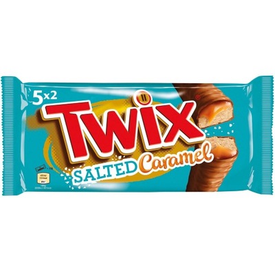 Batoniki Czekoladowe Twix Salted Caramel z Niemiec