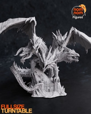 Figurka Tiamat Dungeons & Dragons NomNom Figures Druk 3D Figurkowo