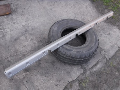 Молдинг порог hyundai starex h1 серая / серебристая фото №1