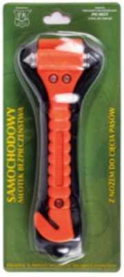 Młotek безпеки, do вікон ременів, uratuj życie фото №1