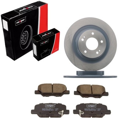 Тормозные диски+ тормозные колодки задняя mitsubishi eclipse cross 2017- фото №1