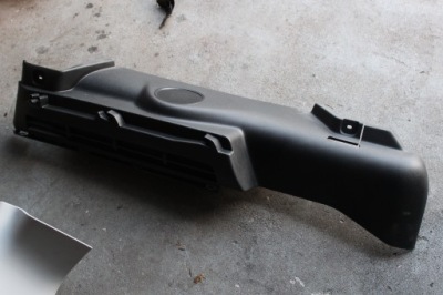 Citroen berlingo ii partner lift кронштейн полиця багажника лівий задня захист фото №1