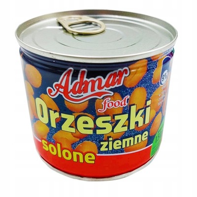 Orzeszki ziemne solone Admar 150g