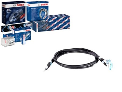 Тягa трос гальма ручного bosch 13157064 13237 фото №1