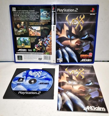Gra Vexx PS2 3XA Płyta BDB