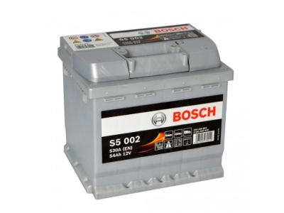 Акумулятор bosch s5 54 ah 530a s5002 фото №1