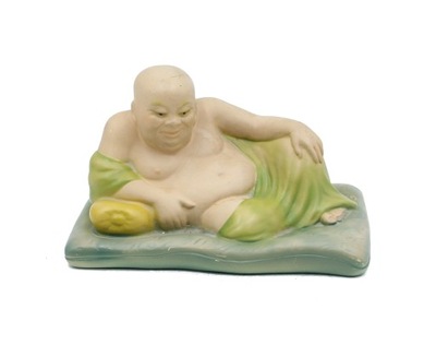 FIGURKA ceramiczna BUDDA