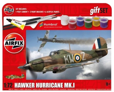 Airfix Starter Set Hawker Hurricane Mk1 1:72