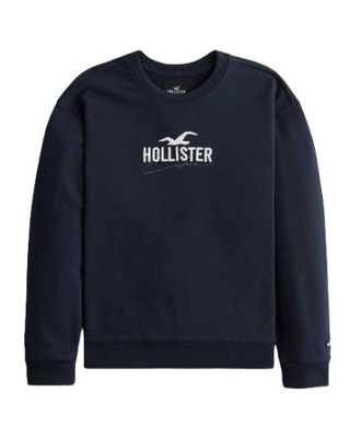 bluza Abercrombie Hollister L granatowa