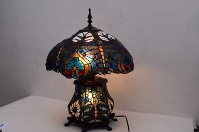 Lampa Witrażowa Styl Tiffany Glass witraż GIGANT