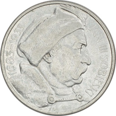 20.II RP, 10 ZŁOTYCH 1933 JAN III SOBIESKI