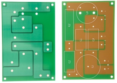 Płytka PCB zwrotnica audio dwudrożna