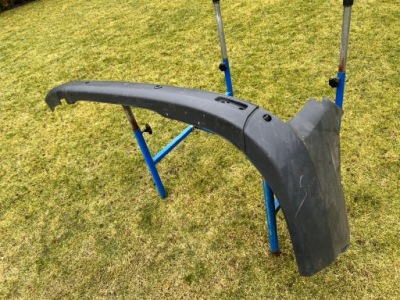 Ford transit custom 12- бампер задній pod pdc strukt фото №1