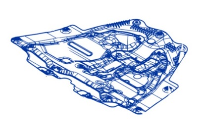 Плита pod двигун sandero, logan, jogger 758907311r фото №1