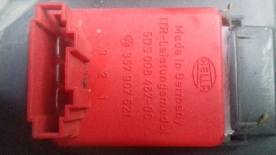 Резистор вентилятор audi a4 vw hella 357907521 оригинал фото №1