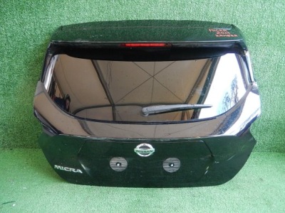 Крышка багажника багажника задняя nissan micra k14 2017 камера фото №1