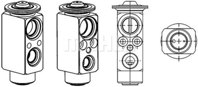 VALVE EXPANSION BMW 5 E39 520I 96-03 100KW  