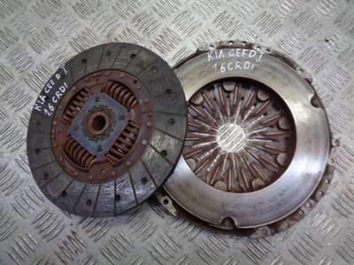 Притиск зчеплення з диск kia ceed i 1.6 crdi фото №1