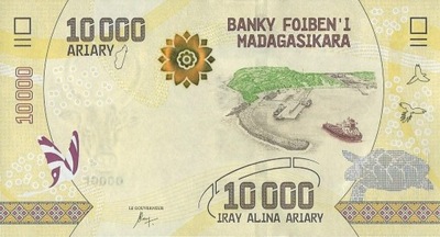Madagaskar - 10000 Ariary - 2017 - P103 - St.1