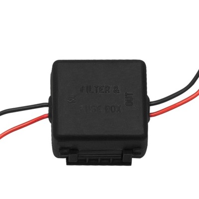 FILTR SAMOCHODOWY PRZECIWZAKŁÓCENIOWY DO RADIA RADIO CAR CB BEZPIECZNIK 3A