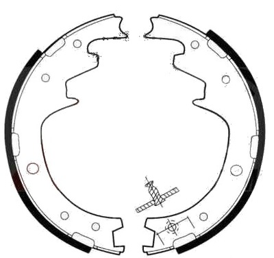 Гальмівні колодки гальма trw gs8196 фото №1