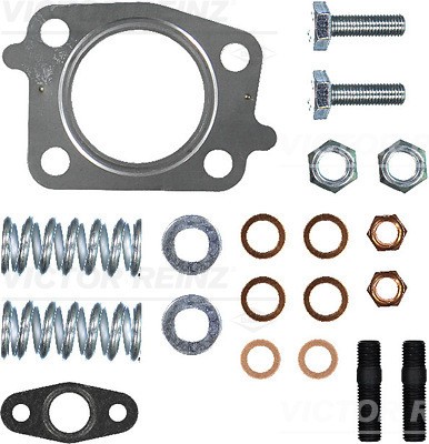 KOMPLEKTAS MONTAVIMO TURBOKOMPRESORIAUS MITSUBISHI L 200 2,5TD 01- 04-10001-01 