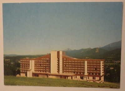 ZAKOPANE. Hotel - Orbis "Kasprowy", CZYSTA, 1976 rok
