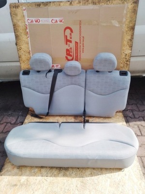 Заднее сиденье спинка подголовники задняя citroen c3 i 2004 1.1 2002-2007 фото №1