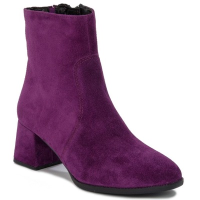 Botki Tamaris 1-25069-41 560 welur purple r.39