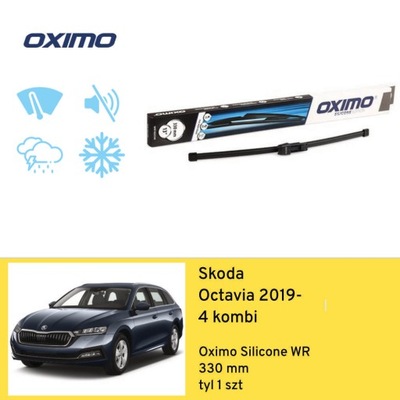 WIPER BLADE ON REAR FOR SKODA OCTAVIA 4 UNIVERSAL (2019-) OXIMO  