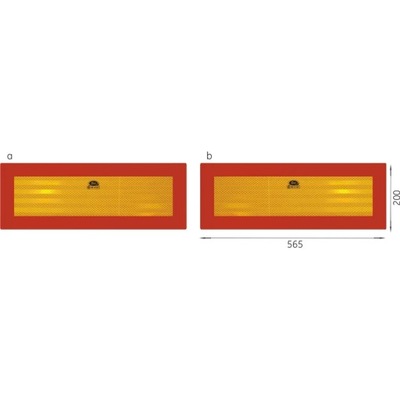 TABLICE TW-P2/RR 101-01W-71 2 PIEZAS  