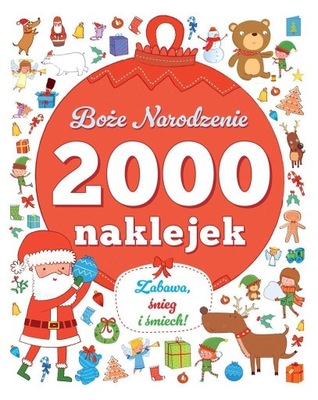 2000 NAKLEJEK. BOŻE NARODZENIE, RACHEL GIPETTI