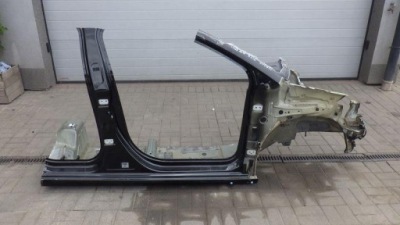 Четверть лонжерон блок двигателя порог правый перед ktvd citroen c3 iii 3 фото №1