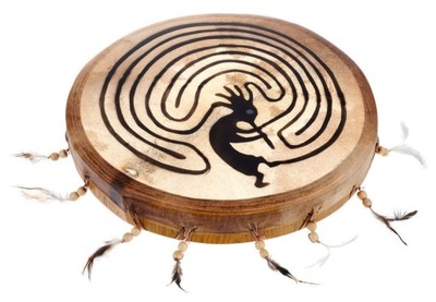 Bęben szamański Terre Shaman Drum 35cm Kokopelli