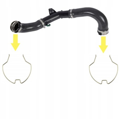 Защита трубы turbo renault master opel movano nissan nv400 2.3 dci фото №1