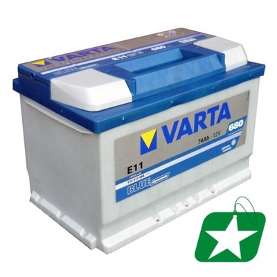 VARTA BLUE DYNAMIC 74AH 680A (E11) 