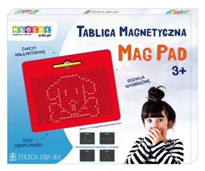 Tablica magnetyczna MagPad [czerwona]