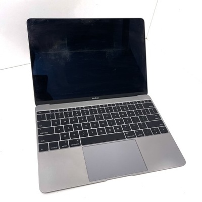 OUTLET Apple Macbook A1534 SPACE GREY intel M / 8GB / 256SSD