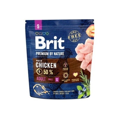Brit Premium By Nature Adult (S) 1kg